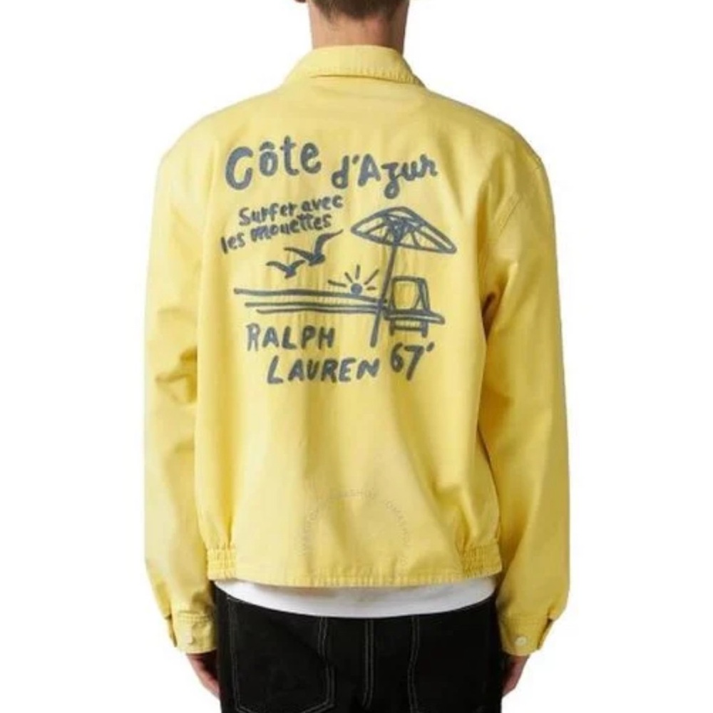 Ralph Lauren Yellow Graphic Jacket